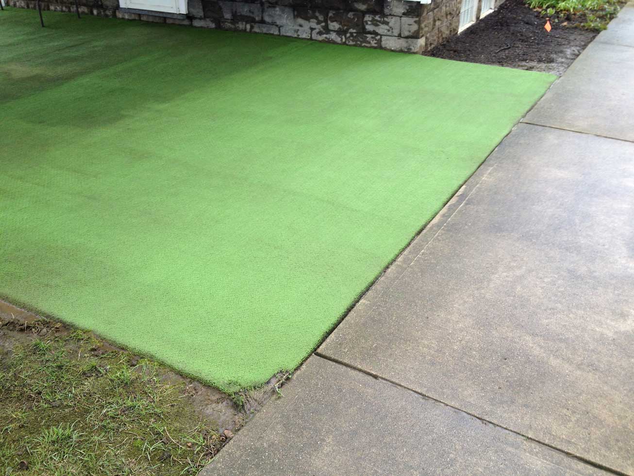 Exterior Carpet After