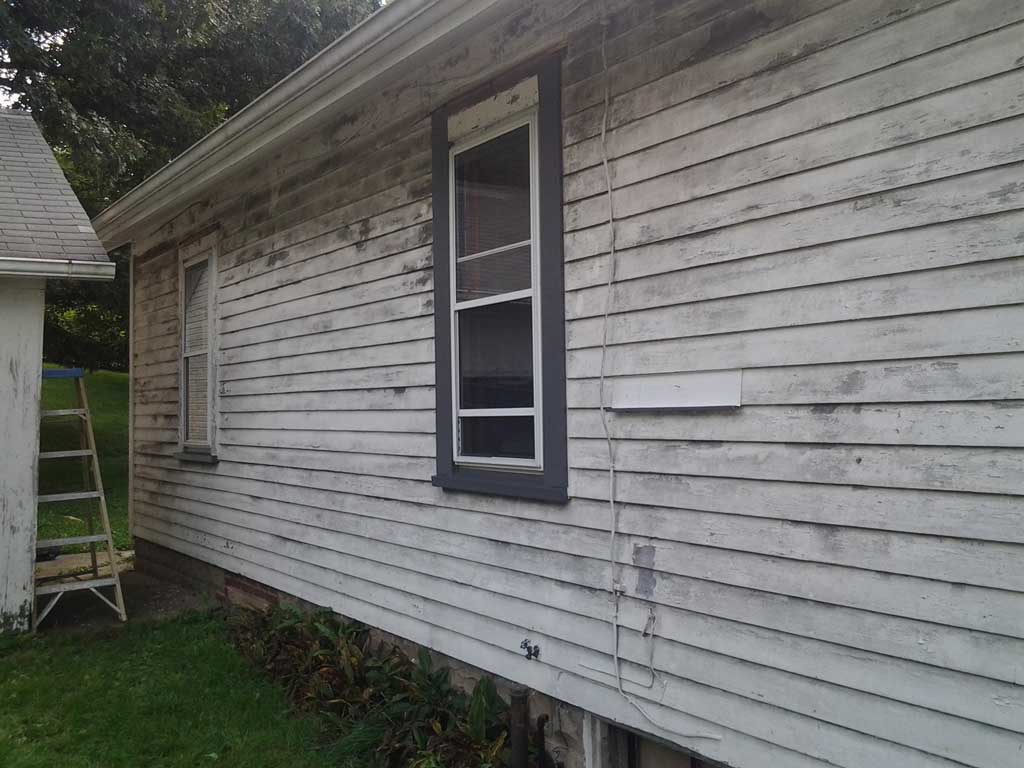 House Siding Before