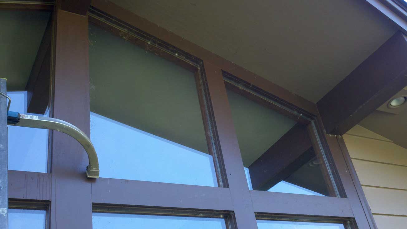 Window Cleaning Before