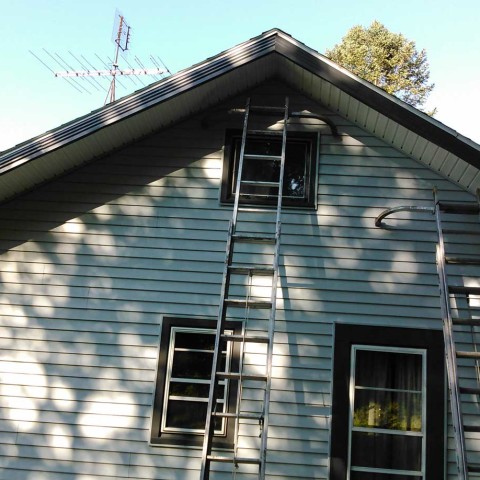 House Siding Before