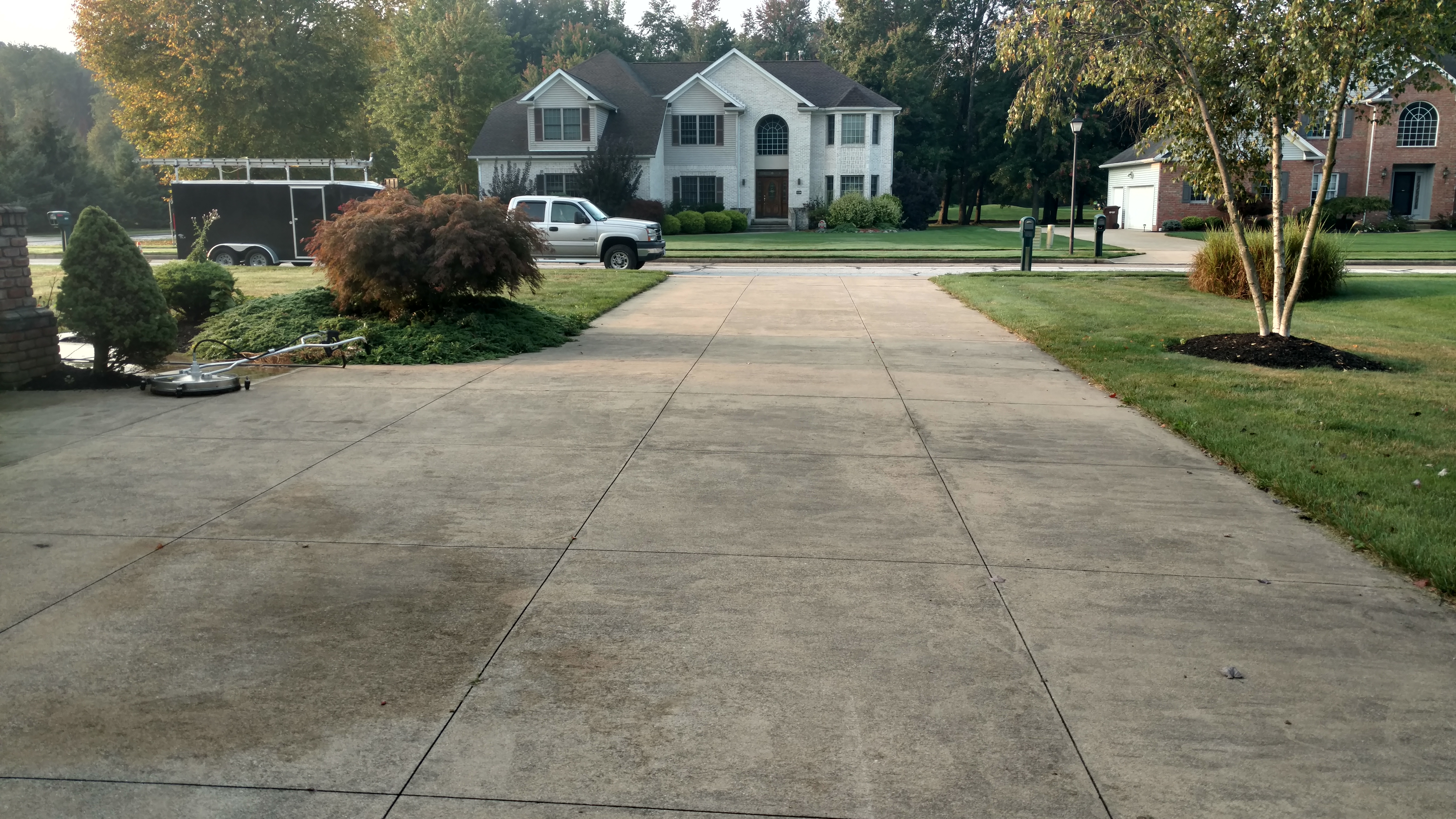 Concrete Cleaning BEFORE